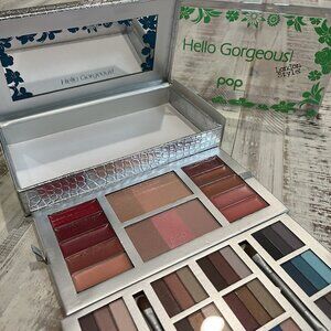 POP BEAUTY HELLO GORGEOUS LONDON STYLE MAKEUP KIT for eyes lips cheeks & more